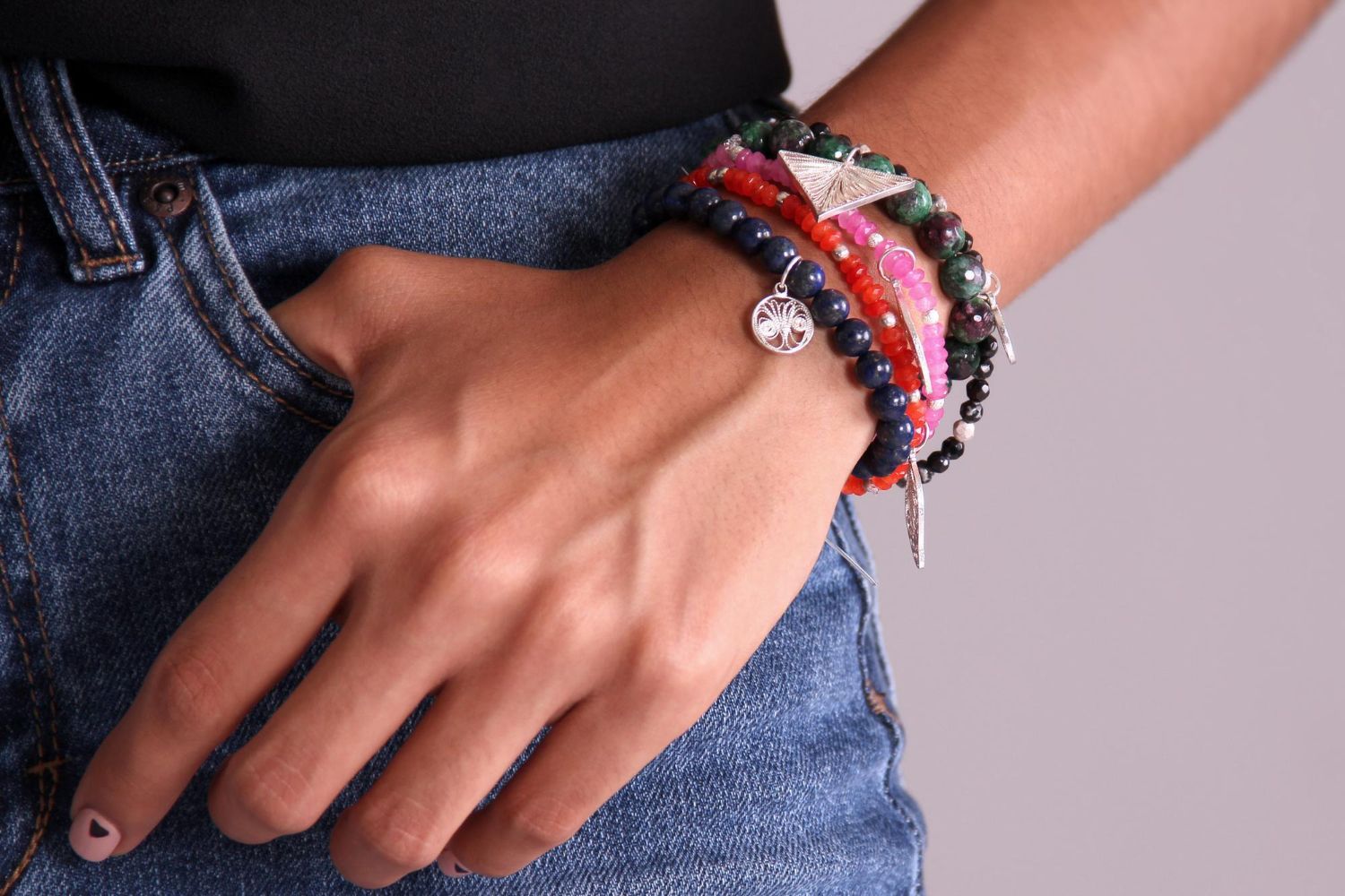 bransoletka na gumce