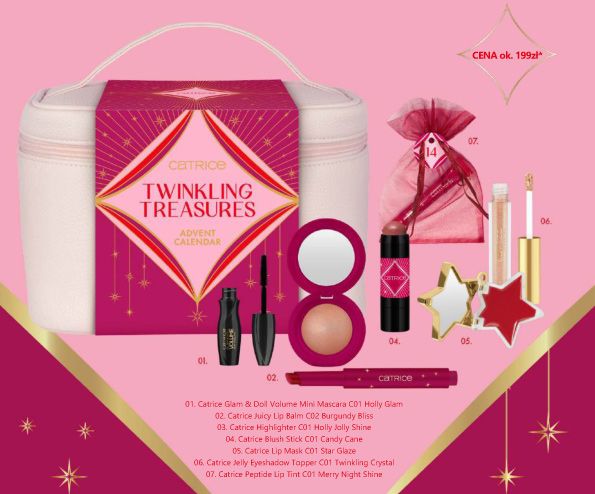 kalendarz adwentowy Catrice