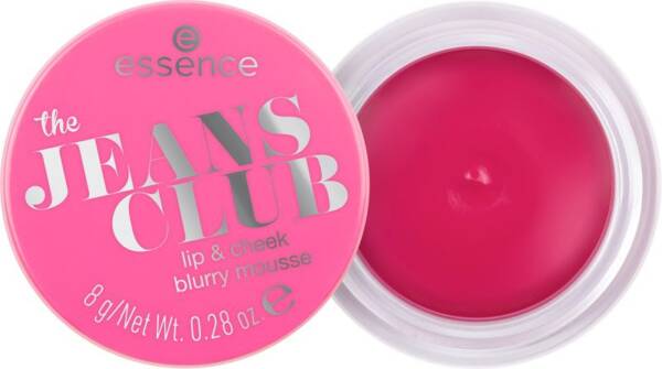 the JEANS CLUB lip & cheek blurry mousse