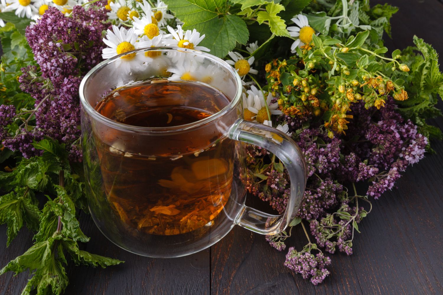 herbata z rumiankiem