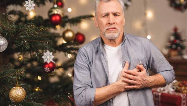 zawał serca w święta
