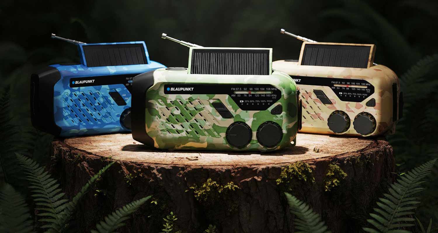 radia alarmowe BLAUPUNKT ER10 z serii SURVIVAL