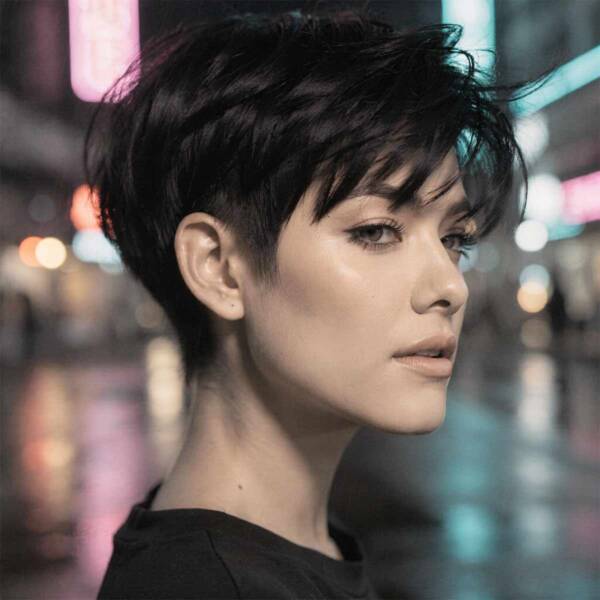 Bixie cut – wariant z warstwami i lekkim uniesieniem u nasady, modne cięcie 2026