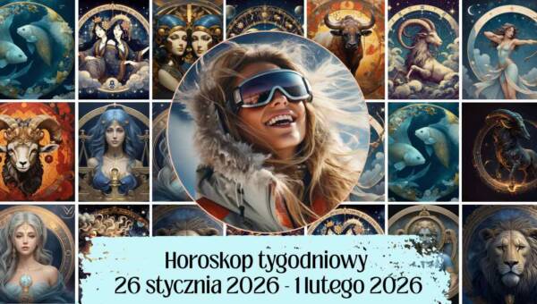 horoskop tygodniowy 25 stycznia 2026 - 1 lutego 2026