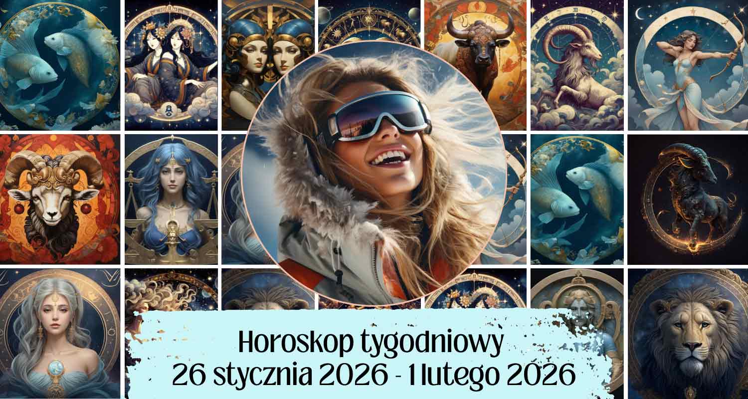 horoskop tygodniowy 25 stycznia 2026 - 1 lutego 2026