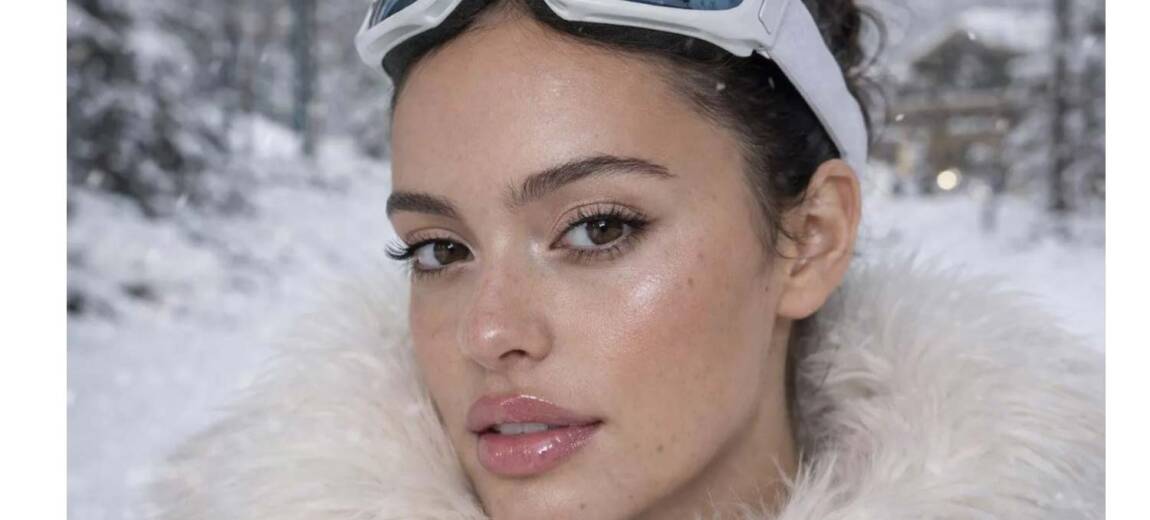 zimowy- minimalistyczny- makijaż