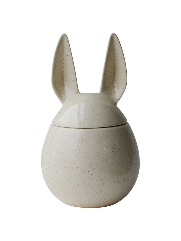 Dekoracja Eating Rabbit – elegancki zając wielkanocny w stylu design