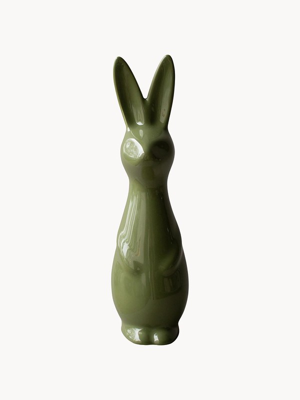 Dekoracyjny zając Vani – subtelna ceramika na Wielkanoc w naturalnym stylu