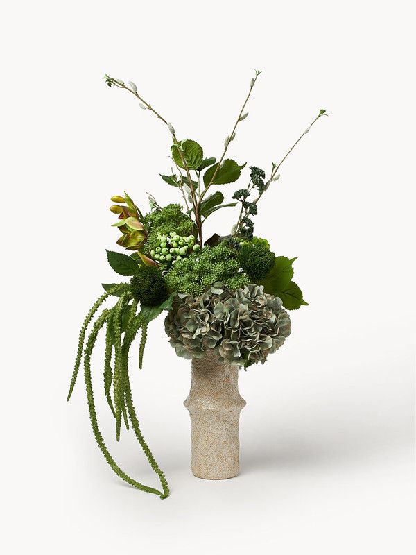 Dekoracyjny bukiet sztucznych kwiatów Emerald Essence – realistyczne kwiaty do wiosennej aranżacji