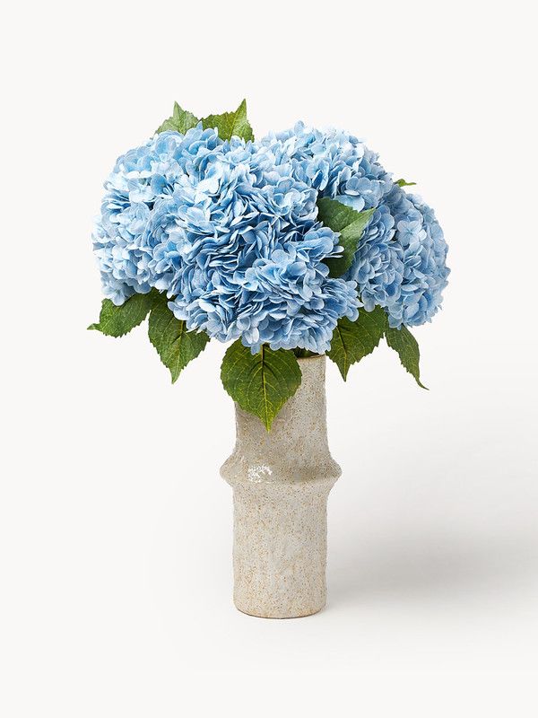 Dekoracyjny bukiet sztucznych kwiatów Hydrangea – realistyczne kwiaty i elegancki wiosenny styl