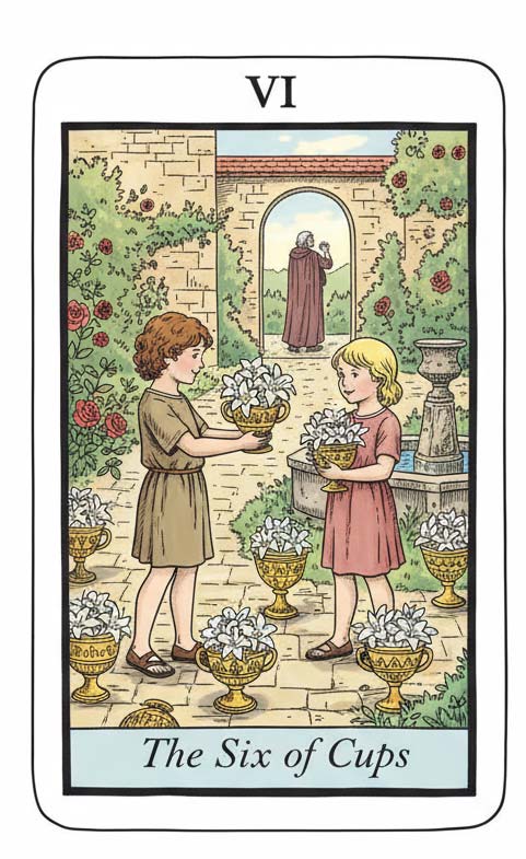 Ryby – 6 Kielichów: horoskop tarota 16-22 lutego 2026 (karta cienia)