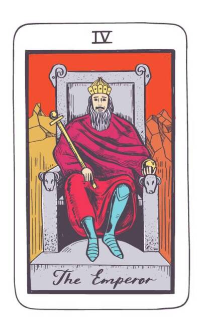 Karta Tarota Cesarz – Moc dla Koziorożca (struktura i ster) 2–8 lutego 2026