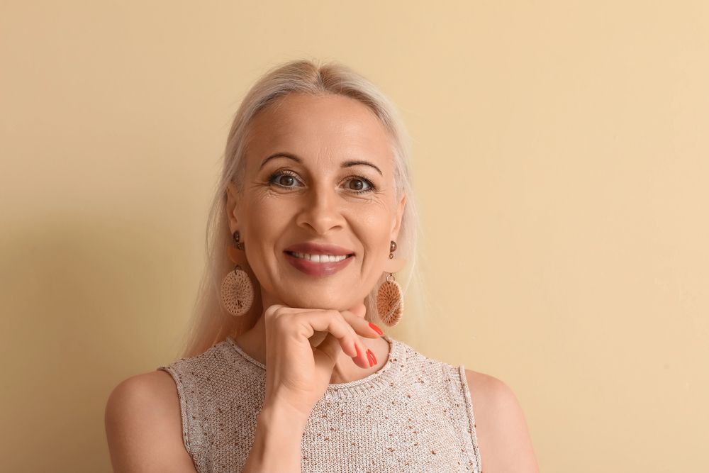 uśmiechnięta kobieta
