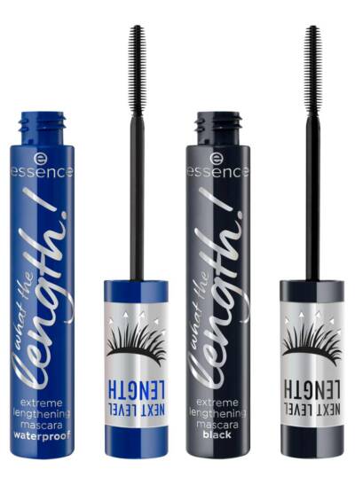 wydłużająca, czarna maskara do rzęs what the length!