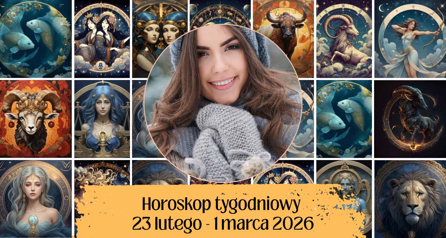 Horoskop tygodniowy 23 lutego-1 marca 2026 - prognoza dla wszystkich znaków zodiaku