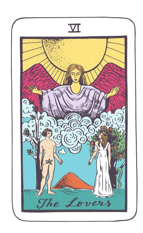 Waga - Kochankowie: horoskop tarota 23 lutego-1 marca 2026 (karta mocy)