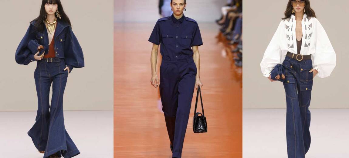 Jeansy w ciemnym indygo – modne stylizacje 2026, elegancki ciemny denim