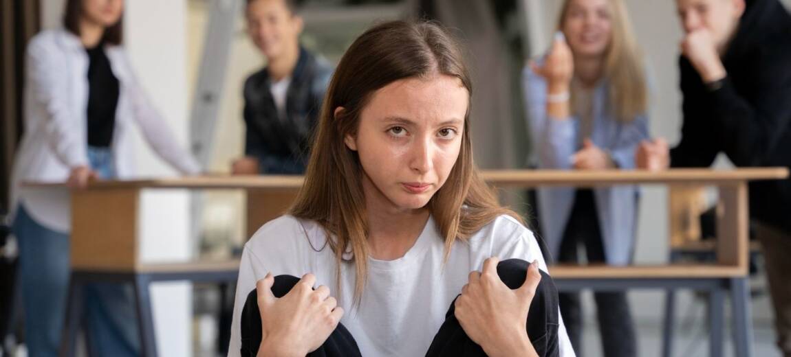 Osoba cierpiąca z powodu nękania