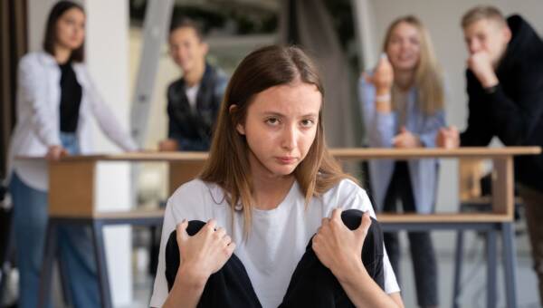 Osoba cierpiąca z powodu nękania