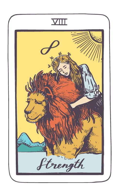 siła-karta-tarota