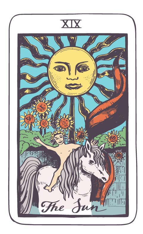 Lew – Słońce: horoskop tarota 16-22 lutego 2026 (karta mocy)