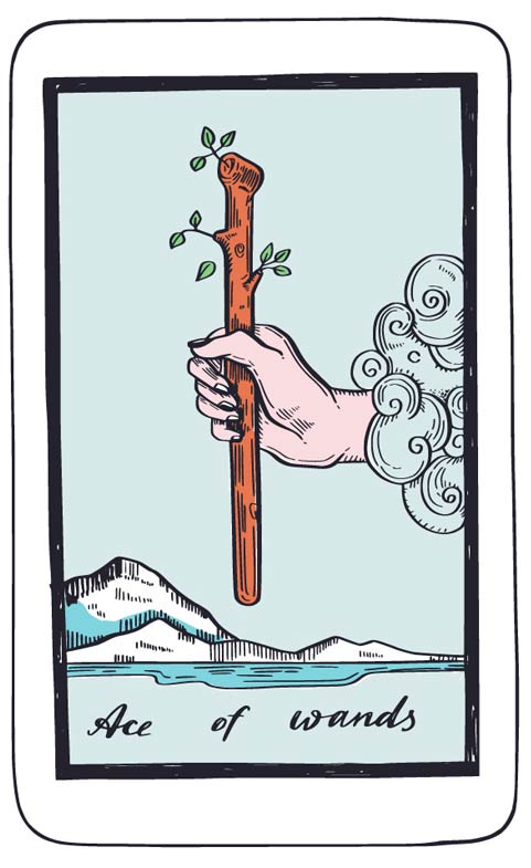 Baran – As Buław (karta mocy) w horoskopie tarota 2-8 marca 2026: start, impuls, twórcza iskra i odwaga, żeby zacząć od pierwszego kroku