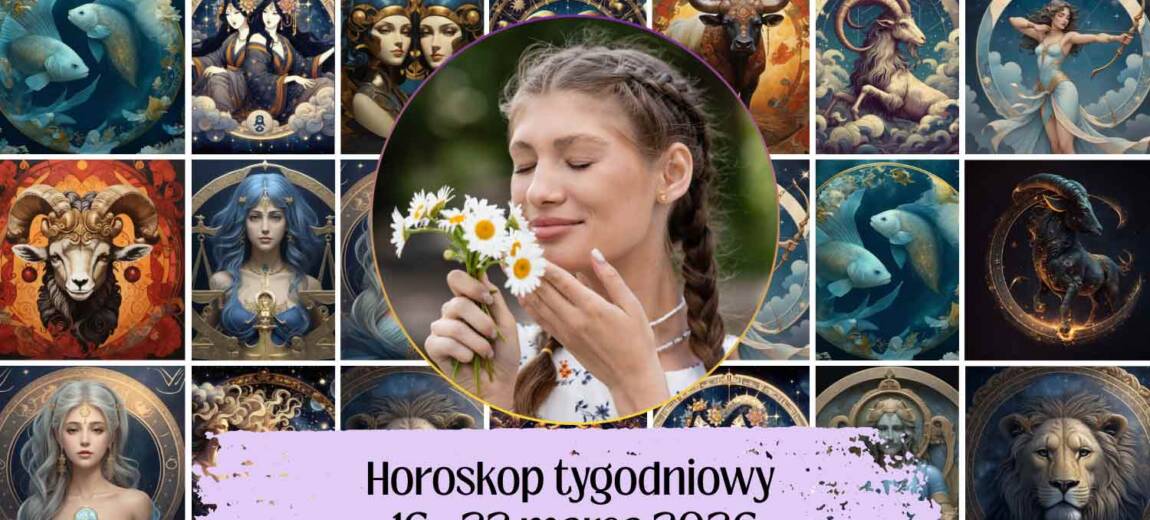Horoskop tygodniowy 16-22 marca 2026 - prognoza dla wszystkich znaków zodiaku, miłość, praca, finanse, zdrowie