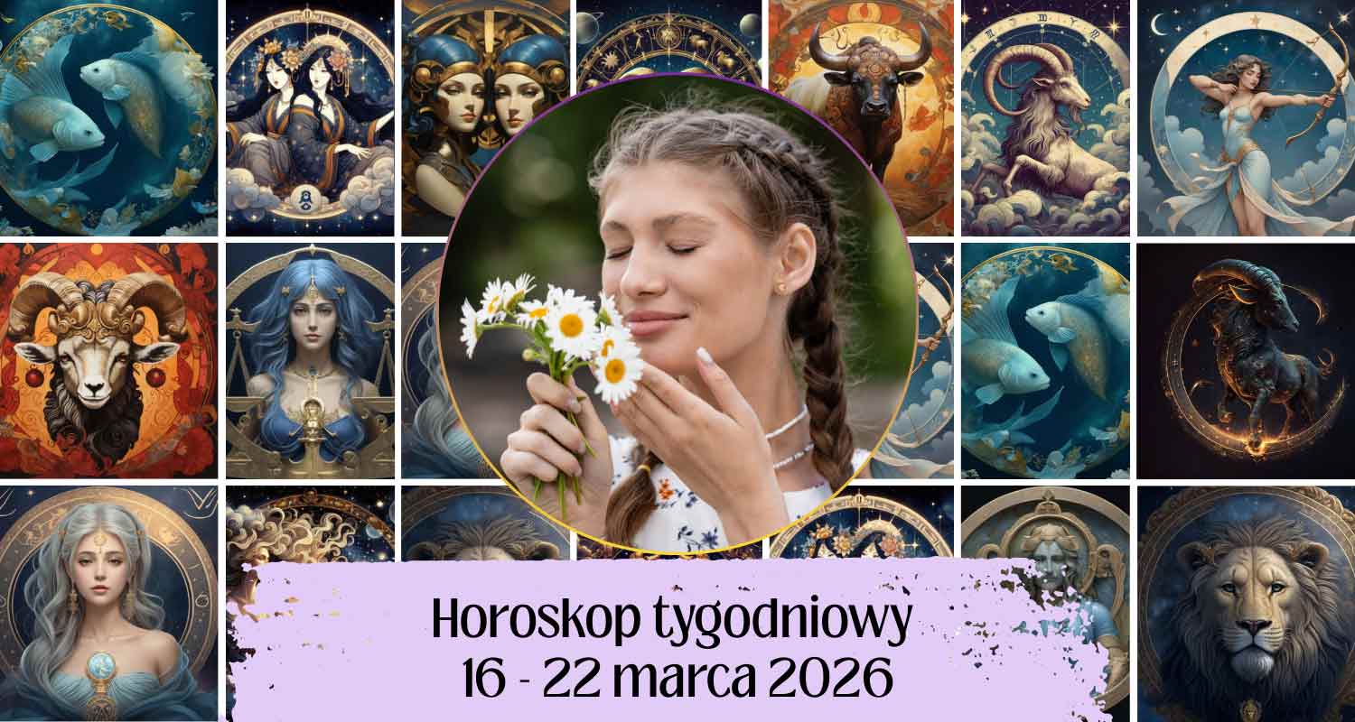 Horoskop tygodniowy 16-22 marca 2026 - prognoza dla wszystkich znaków zodiaku, miłość, praca, finanse, zdrowie