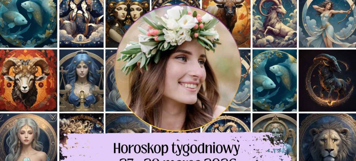 Horoskop tygodniowy 23-29 marca 2026 - prognoza astrologiczna dla wszystkich znaków zodiaku