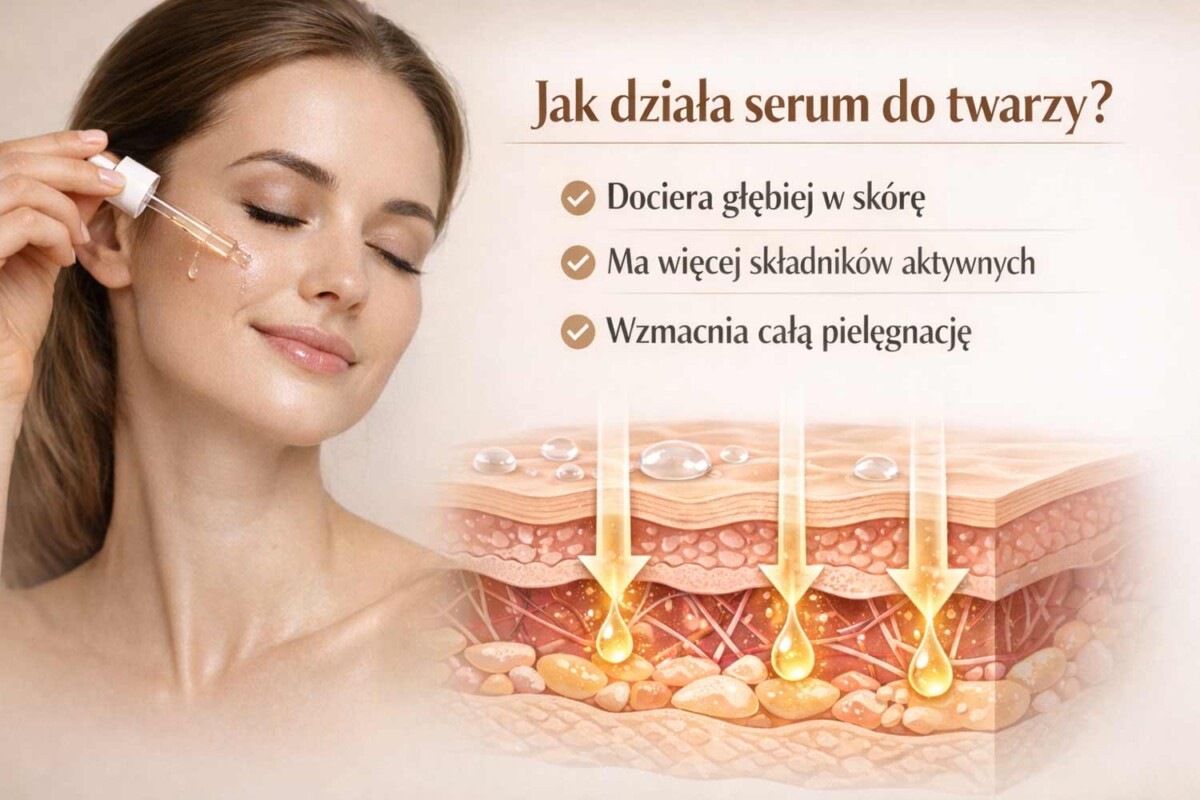 Zasada działania serum do twarzy – wnikanie składników aktywnych v głąb naskórka