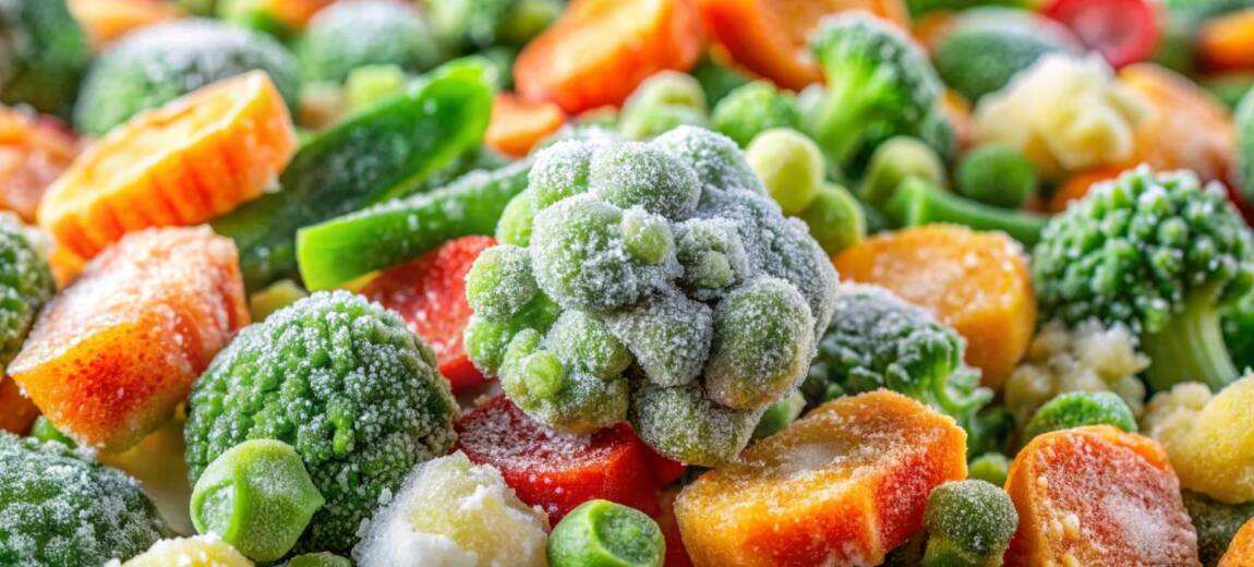 mrożone warzywa
