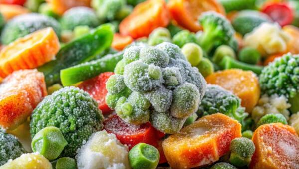 mrożone warzywa