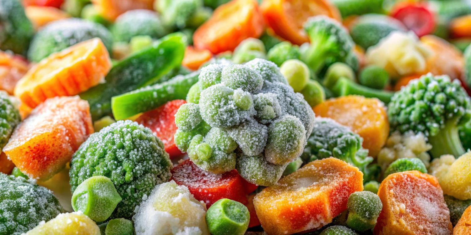 mrożone warzywa