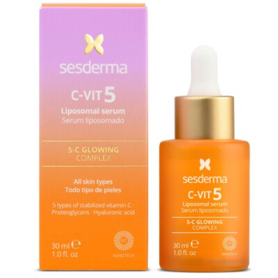 Sesderma C-VIT 5 serum liposomowe - zaawansowana formuła z 5 formami witaminy C
