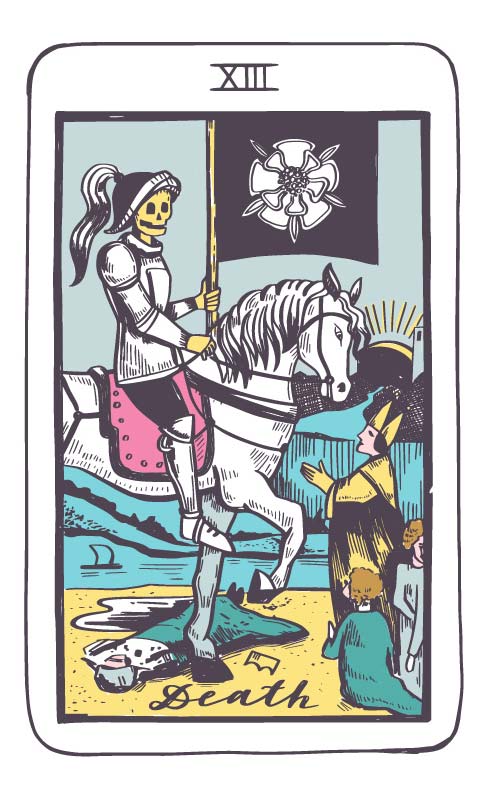 Skorpion - Karta Mocy Śmierć: transformacja i nowe początki