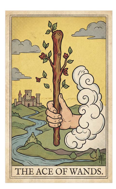 Byk - Karta Rady As Buław: nowy impuls, energia i odwaga działania