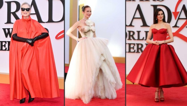Główne gwiazdy i stylizacje Diabeł ubiera się u Prady 2 na czerwonym dywanie