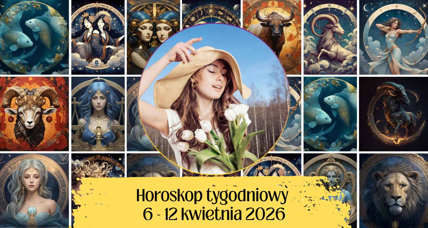 Horoskop tygodniowy 6-12 kwietnia 2026 dla wszystkich znaków zodiaku - miłość, praca i finanse