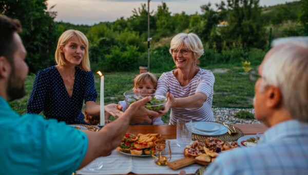 dzień mamy rodzinna kolacja