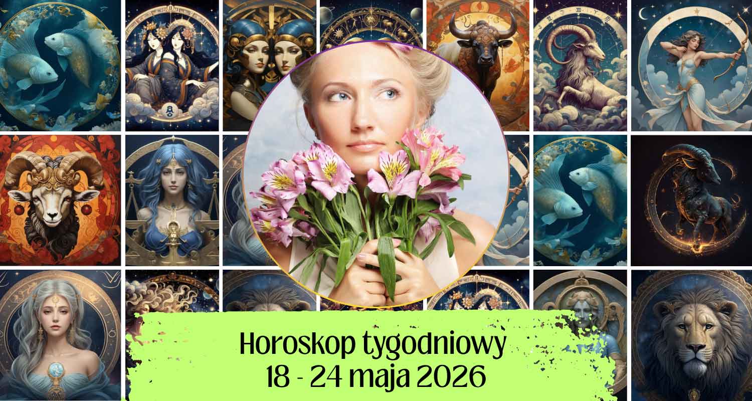 Horoskop tygodniowy 18-24 maja 2026 dla wszystkich znaków zodiaku