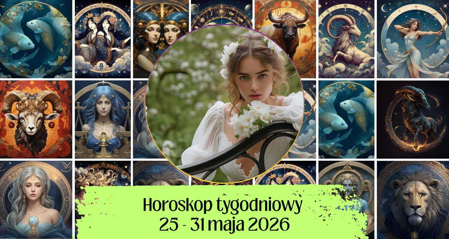Horoskop tygodniowy 25 maja – 31 maja 2026 dla wszystkich znaków zodiaku