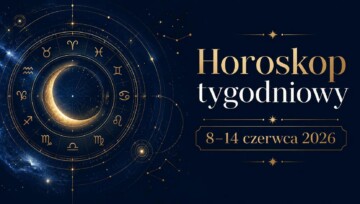 Horoskop tygodniowy od 8 do 14 czerwca 2026 dla wszystkich znaków zodiaku - astrologiczna grafika z motywem zodiaku