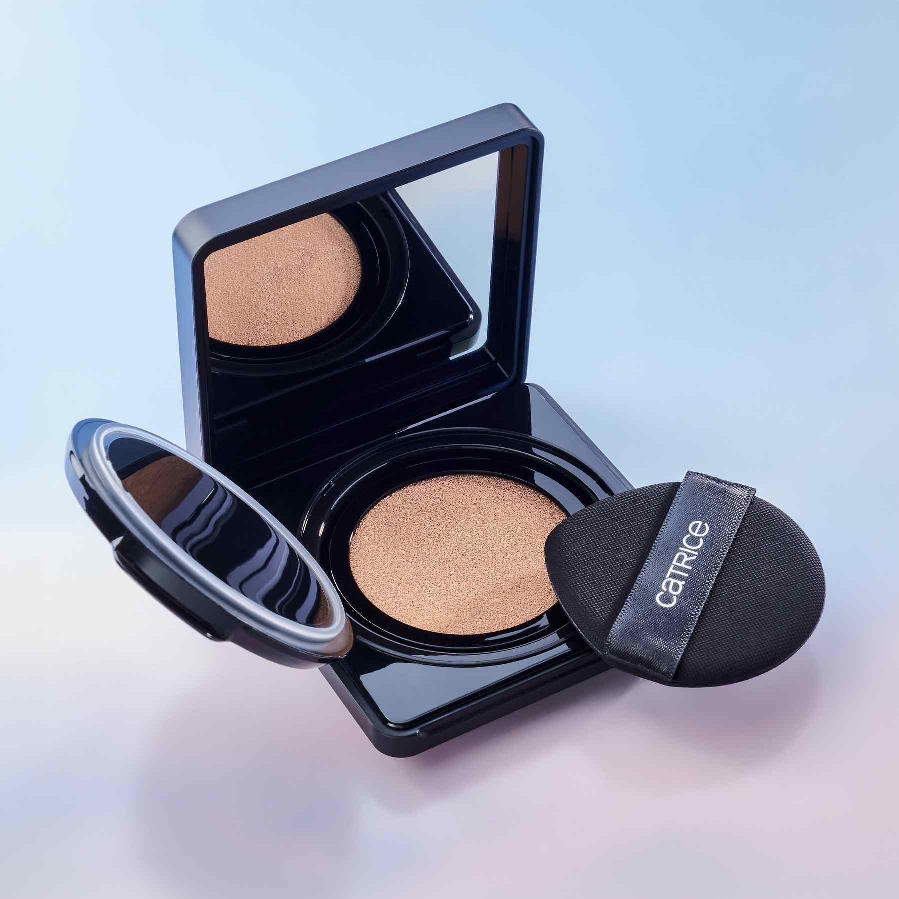 Soft Blur Contour Trio Powder Catrice GLASS CLOUD puder do konturowania w głębszym odcieniu