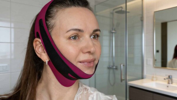 maska liftingująca chin strap