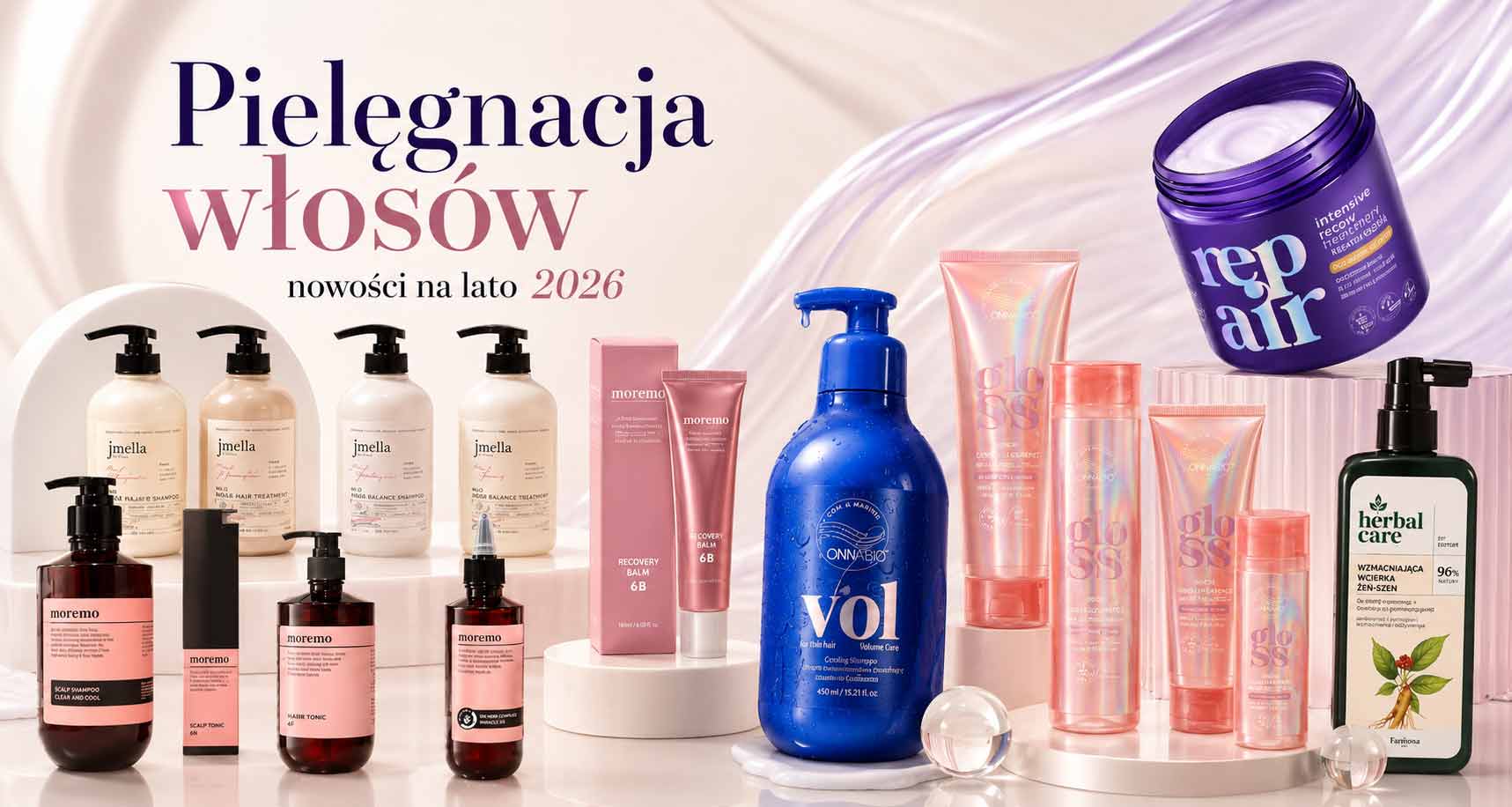 nowości do włosów lato 2026