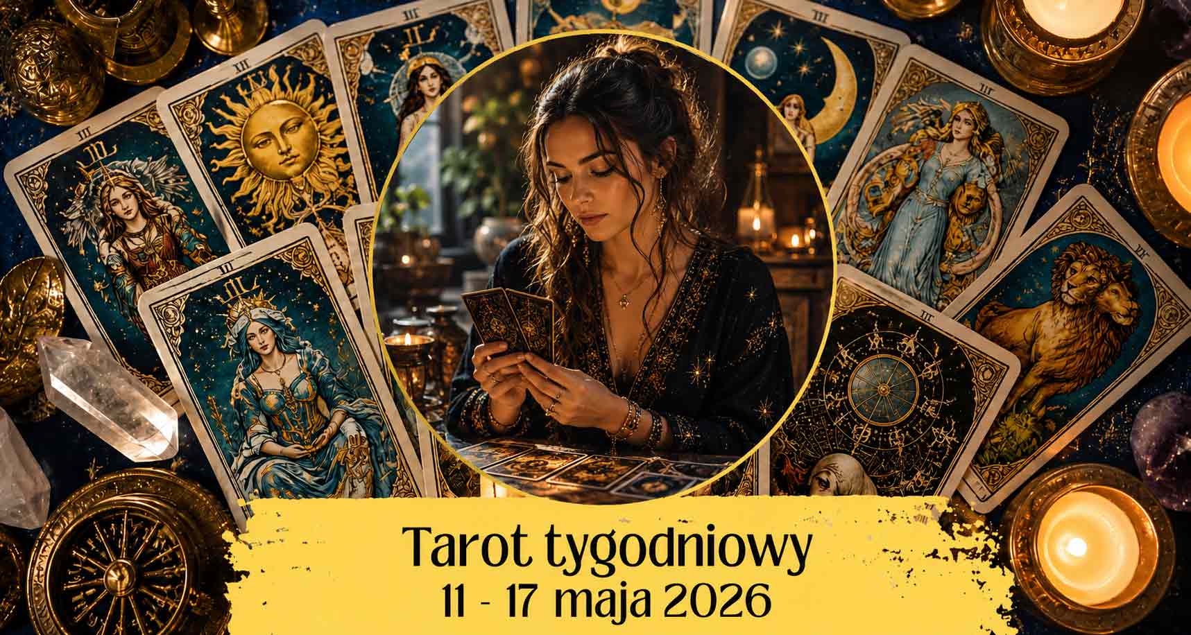 Tarot tygodniowy dla wszystkich znaków zodiaku  na 11 maja – 17 maja 2026 