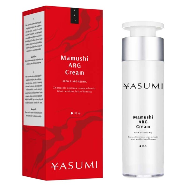Yasumi Mamushi ARG Cream – krem ze składnikami wygładzającymi i regenerującymi