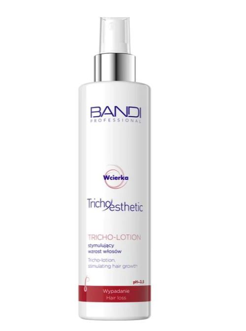 Spray do włosów Bandi Tricho-lotion stymulujący wzrost włosów do codziennego użytku