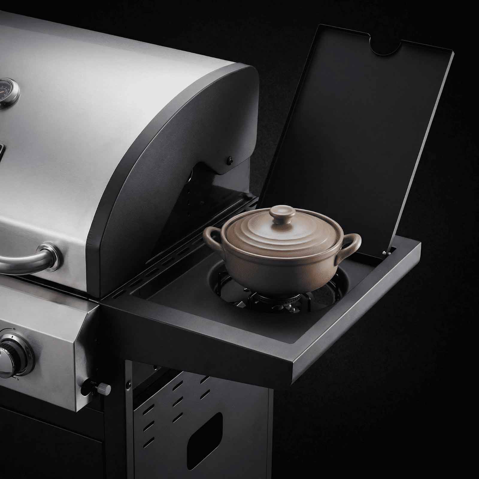 Palnik boczny w grillu gazowym Blaupunkt GG501P