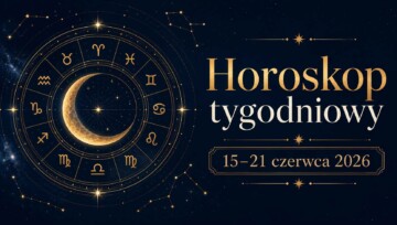 Horoskop tygodniowy od 15 do 21 czerwca 2026 dla wszystkich znaków zodiaku - astrologiczna grafika z motywem zodiaku
